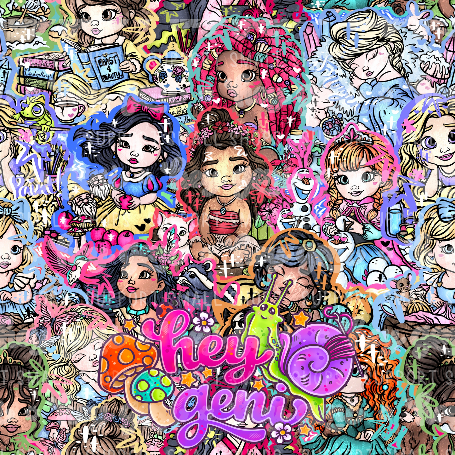 ARTSY BABY PRINCESSES