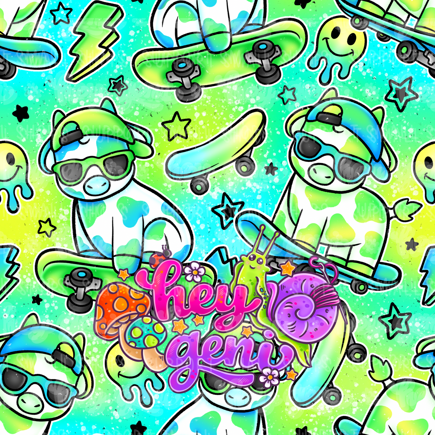 SKATER COWS