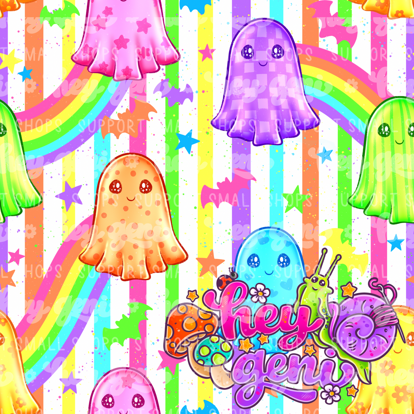 COLORFUL GHOSTIES
