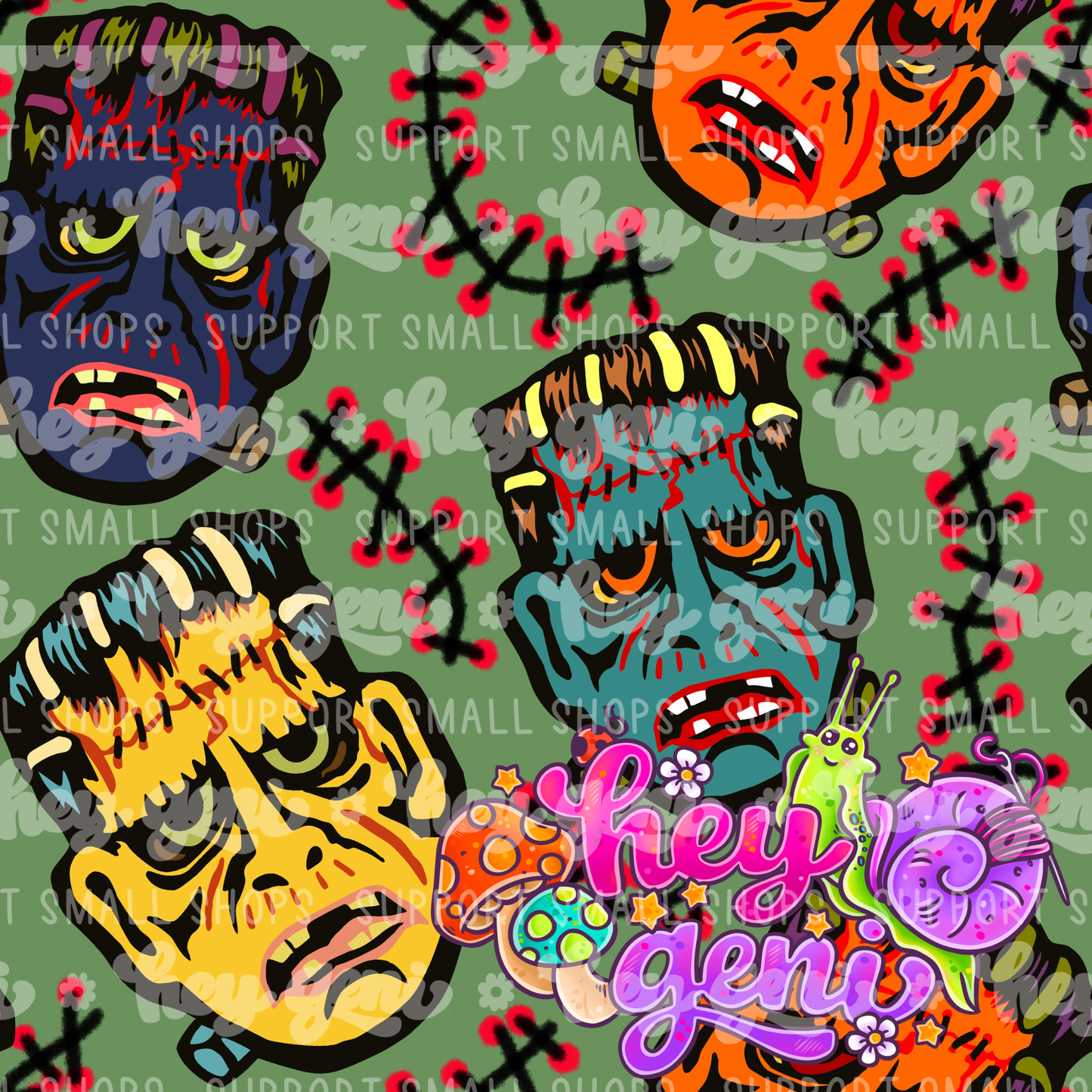 MONSTER FACES