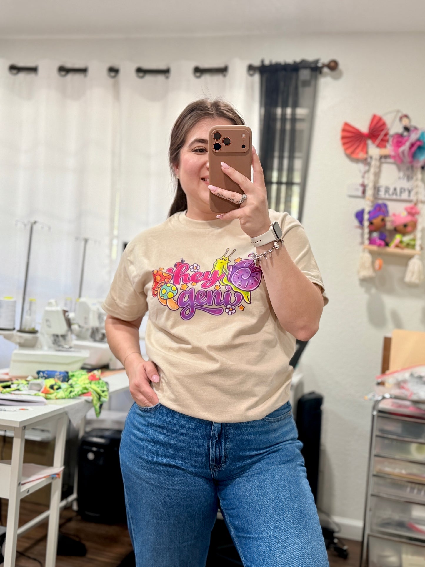 HEY GENI ADULT GRAPHIC TEES