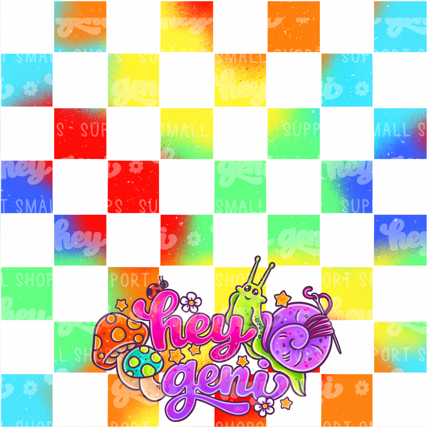 BRIGHT CHECKERS