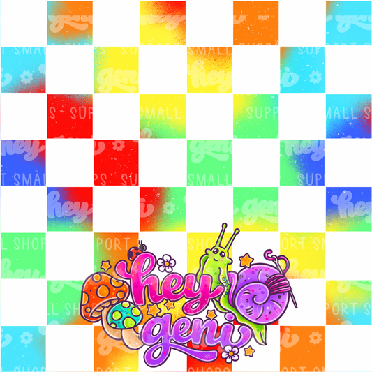 BRIGHT CHECKERS