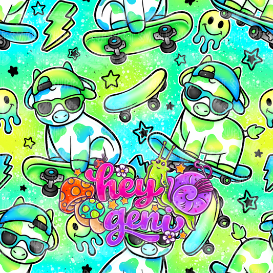 SKATER COWS