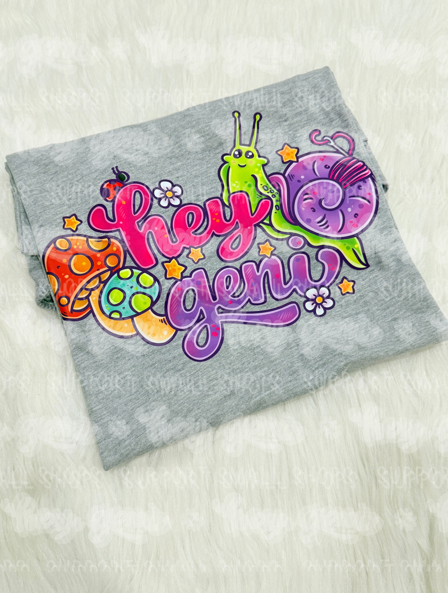 HEY GENI ADULT GRAPHIC TEES