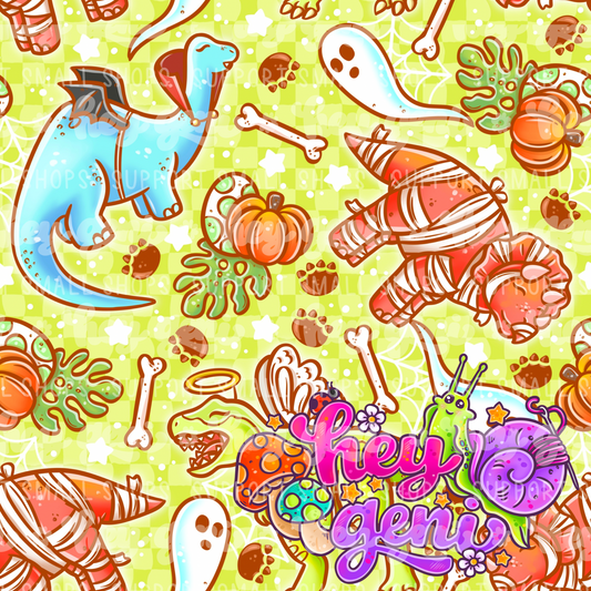 SPOOKY DINOS