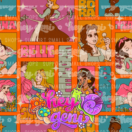 PRINCESSES NAMES GRIDS