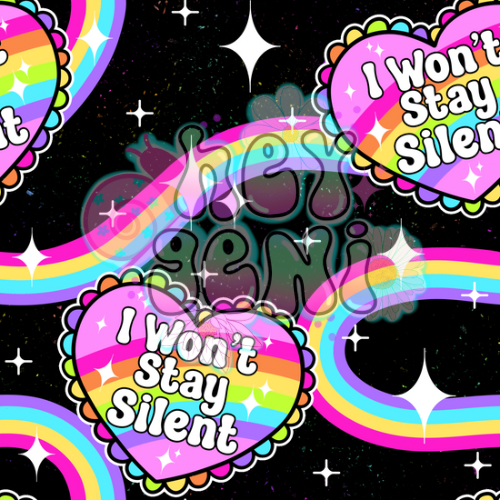 I WON’T STAY SILENT