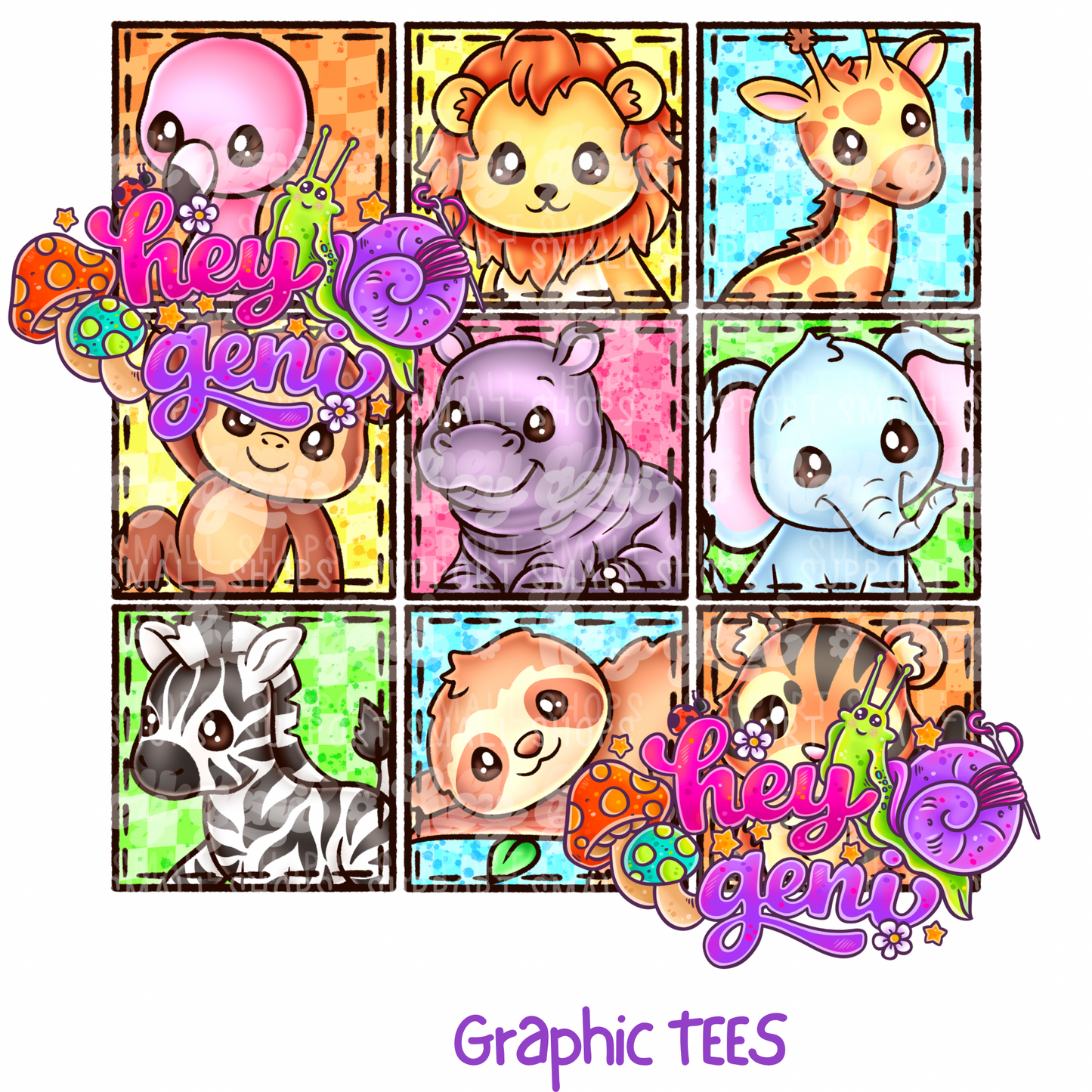 SUMMER KIDS GRAPHIC TEES