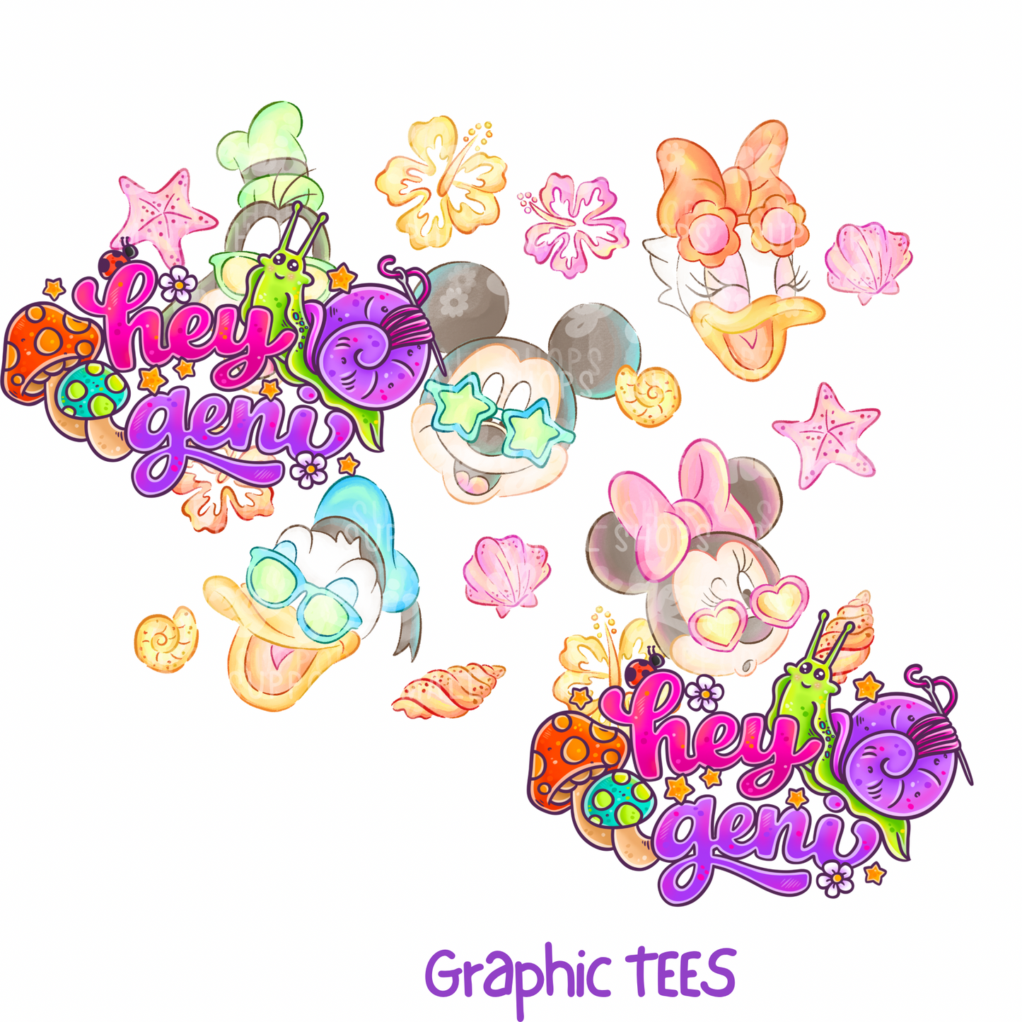 SUMMER KIDS GRAPHIC TEES