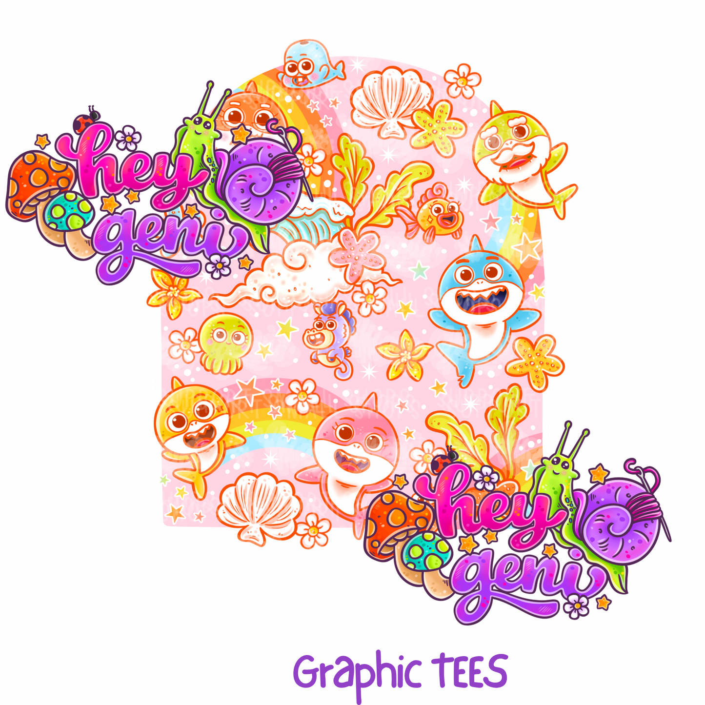 SUMMER KIDS GRAPHIC TEES