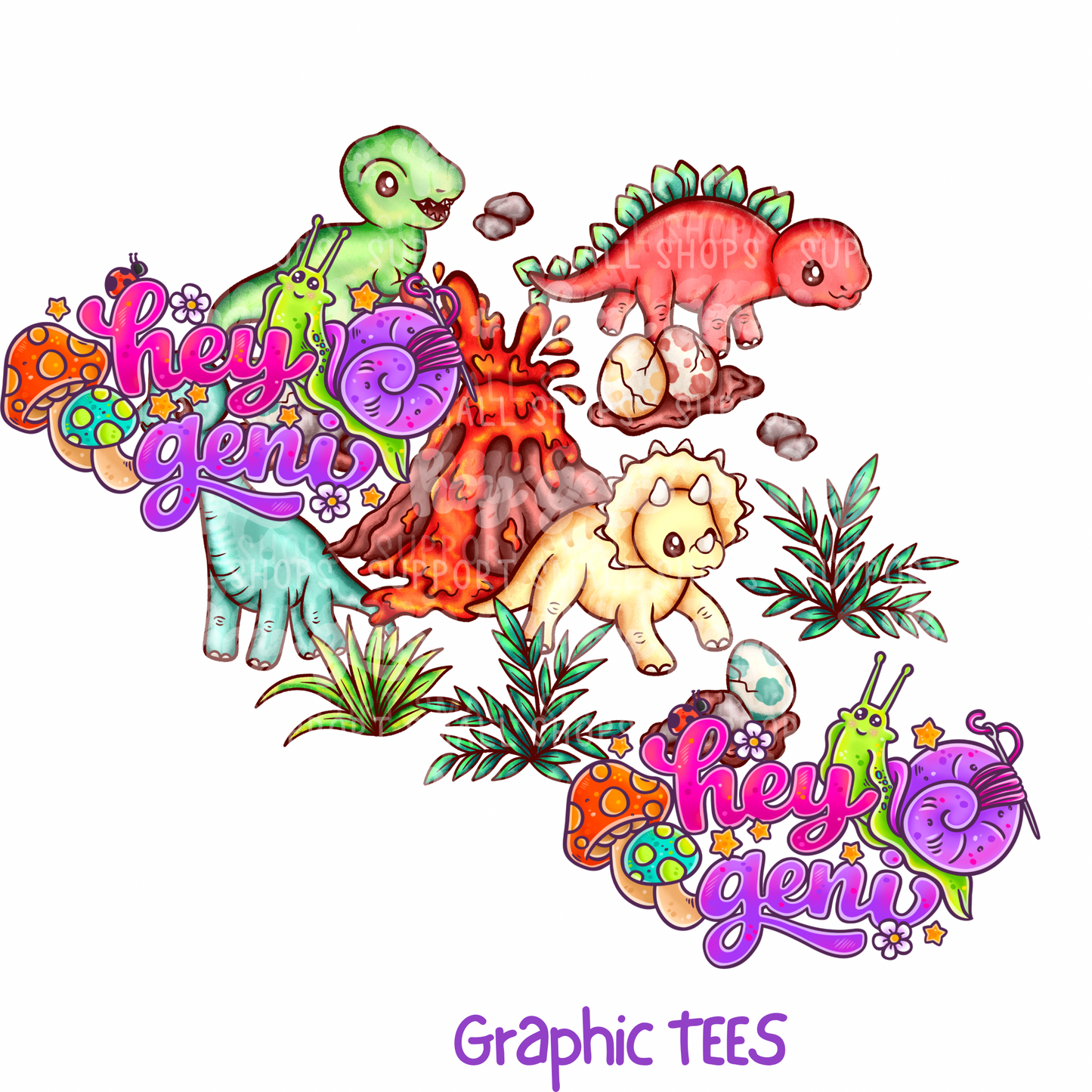 SUMMER KIDS GRAPHIC TEES