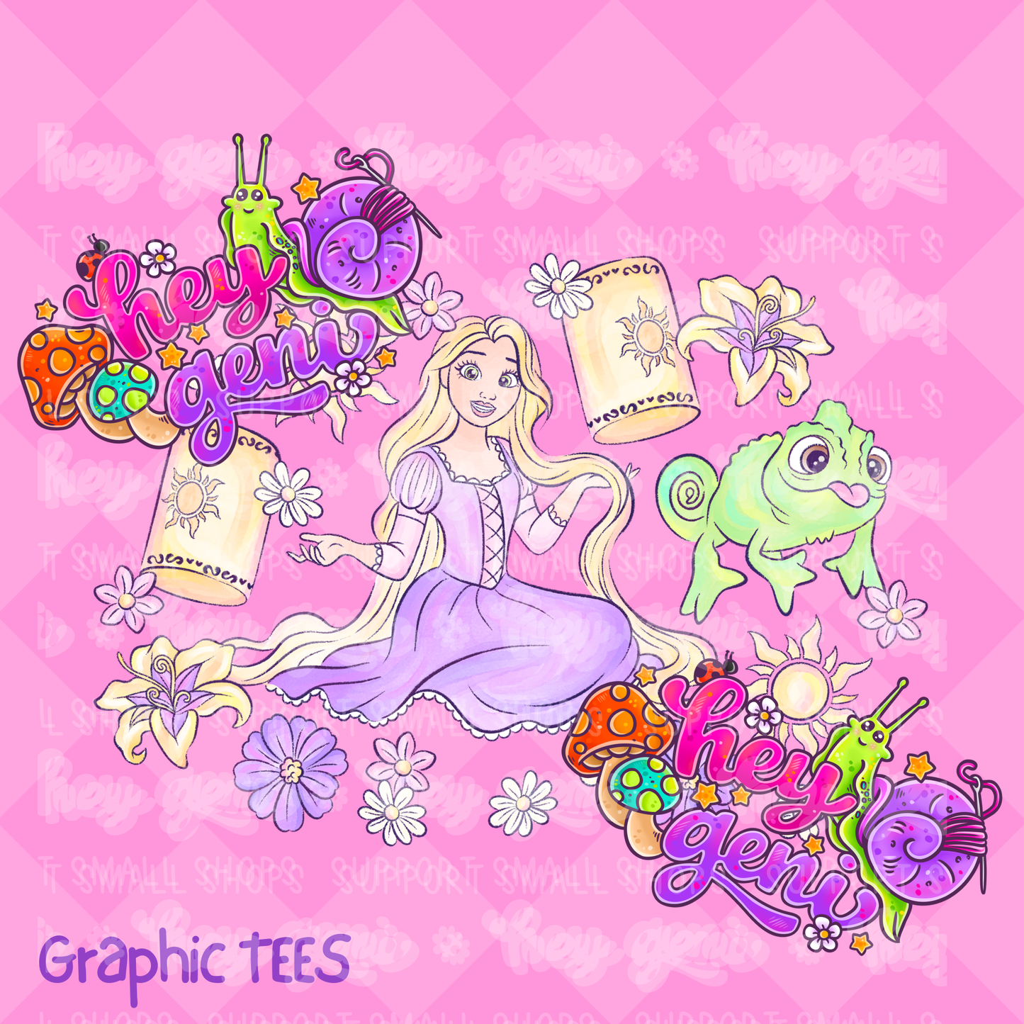 PRINCESSES & SIDEKICKS KIDS GRAPHIC TEES