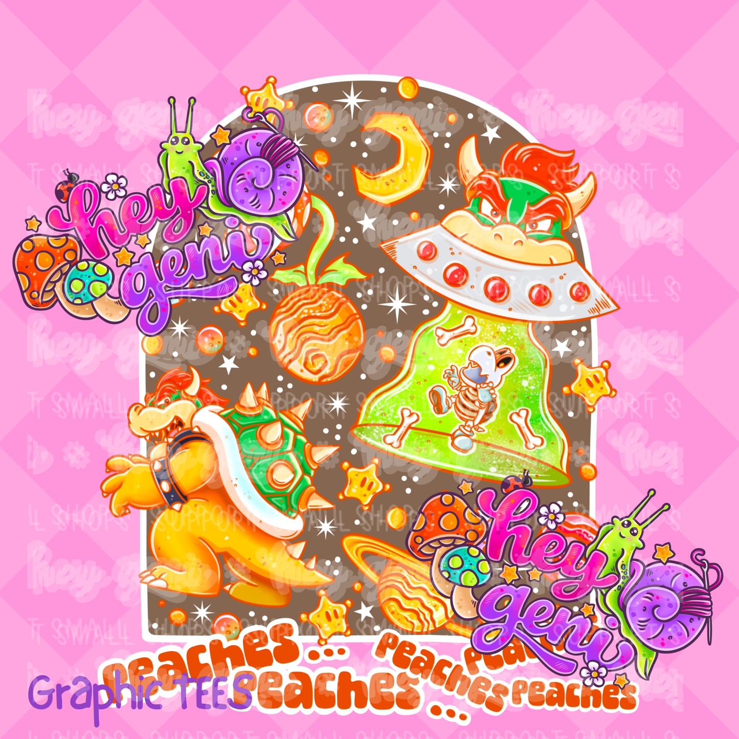 PRINCESSES & SIDEKICKS KIDS GRAPHIC TEES